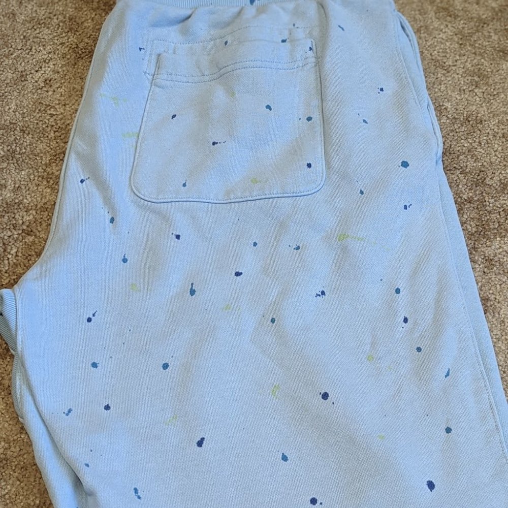 Champion Reverse Weave Paint Splatter Shorts - Picture 2 of 5